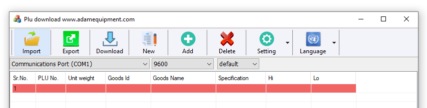 Switch to counting mode