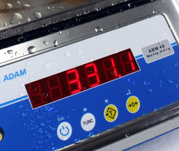 waterproof scales display
