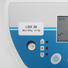 Latitude compact bench scales checkweighing