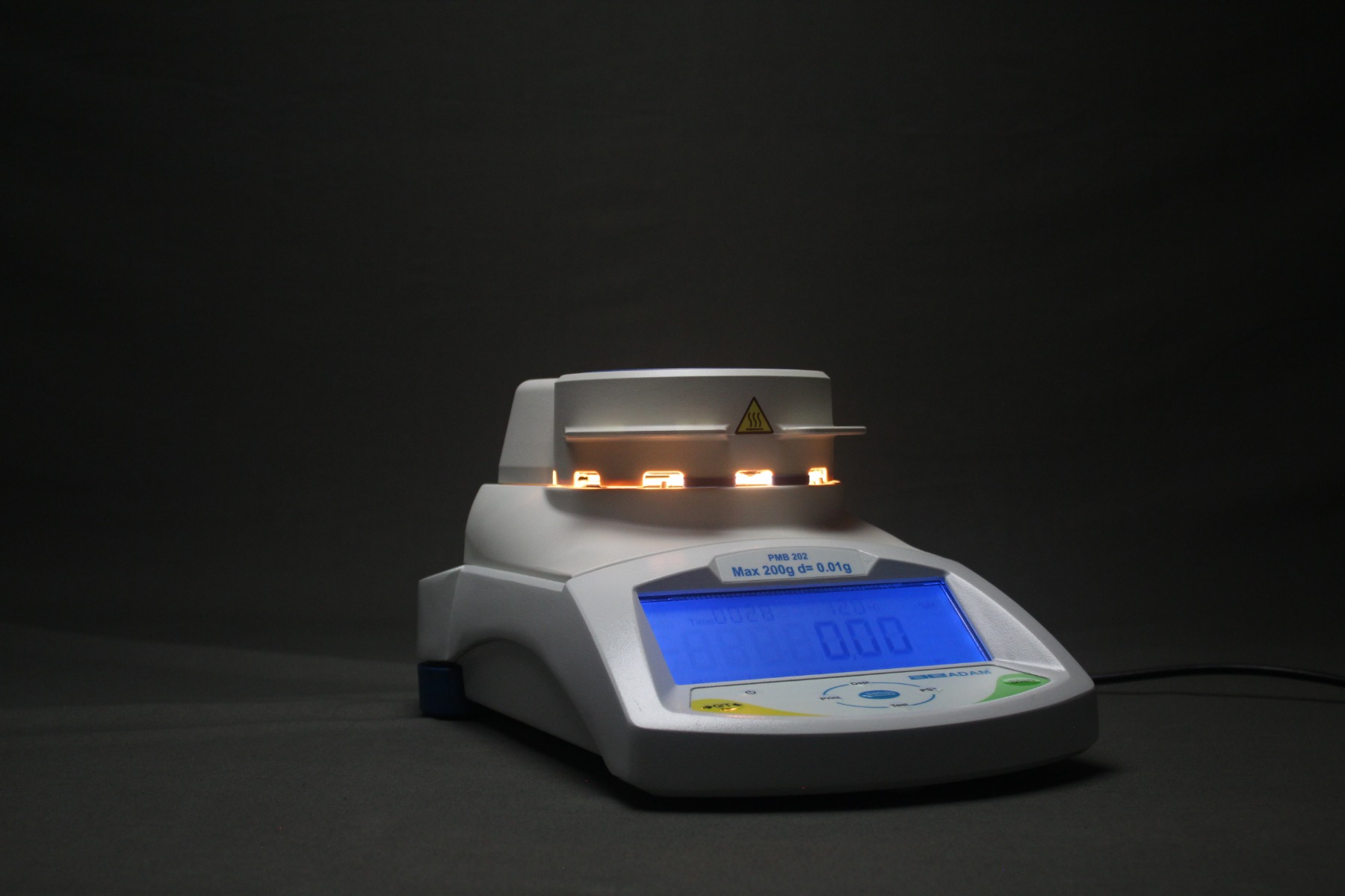 Adam Equipment PMB Moisture Analysers settings - Moisture Balance multiple heating feature